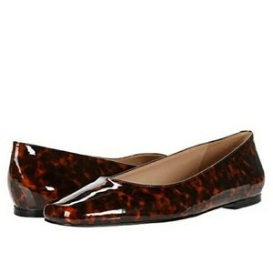 NWOB Steve Madden tortoise square flats